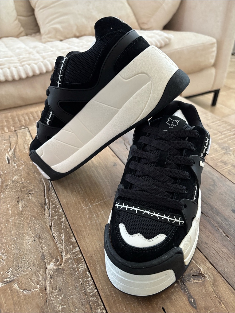 Naked Wolfe Artskate Scandal Platform Sneakers - Never Worn